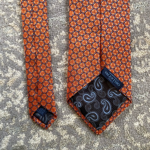 NWOT Gianfranco Valentino Handmade Silk Tie - Picture 4 of 5